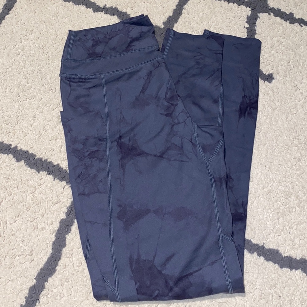 ALPHALETE LEGGINGS MARBLE SIZE M WORN ONCE!!